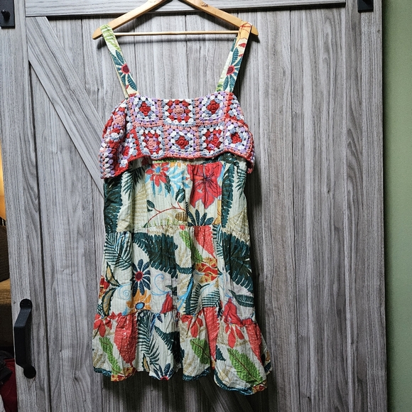 Farm Rio Crochet Mini Dress - Picture 5 of 16